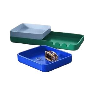 Stackable Tray Set (3 Piece) New